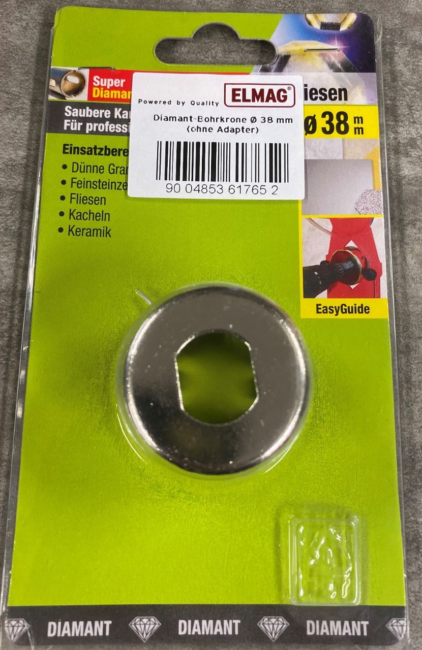 ELMAG Diamant-Bohrkrone Ø 38 mm