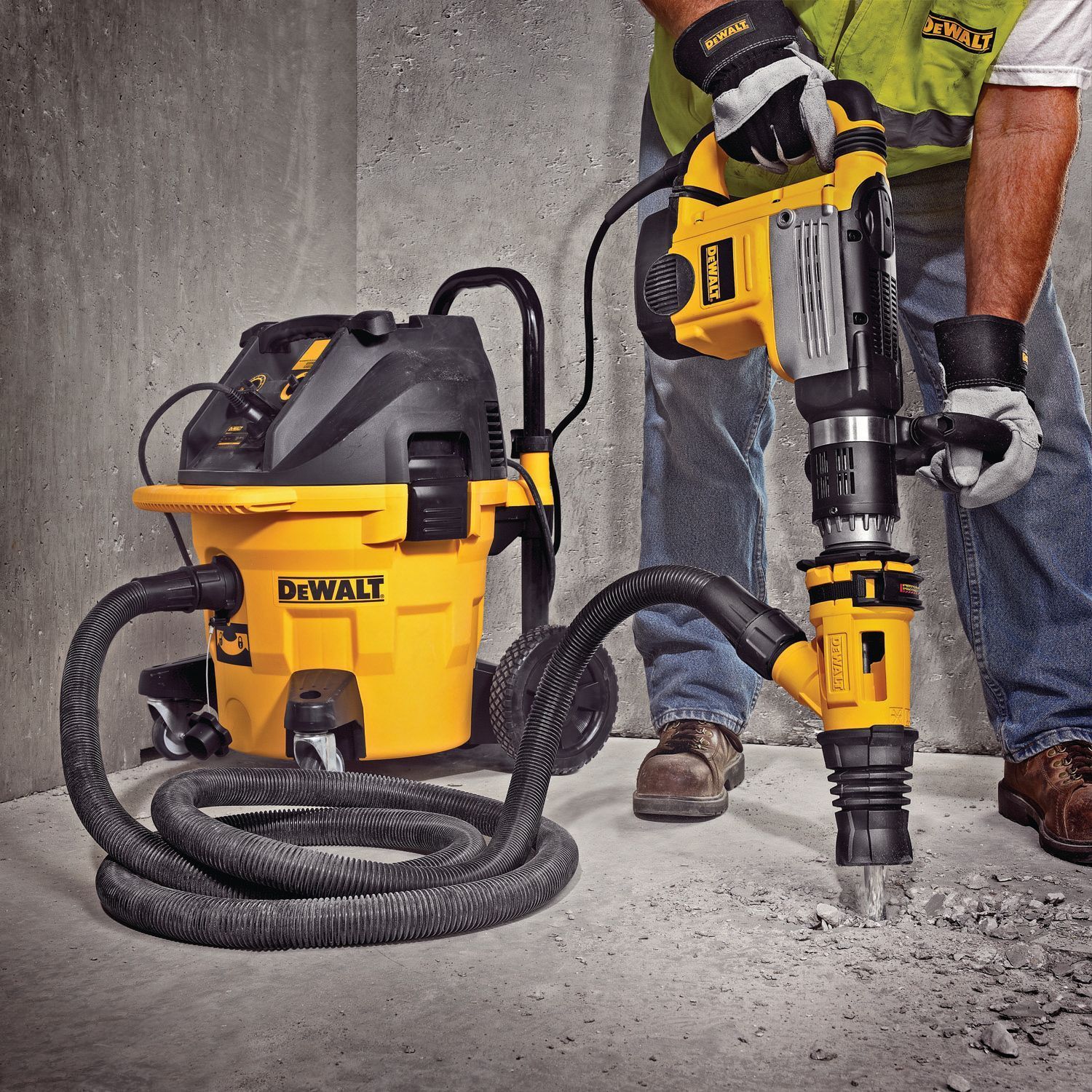 DEWALT DWH051-XJ Absaugung SDS-max Meißeln 5-12 kg