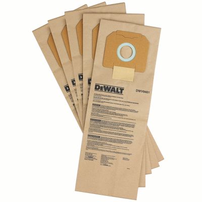 DEWALT DWV9401-XJ Papier-Staubbeutel (5 St.) DWV902M/L