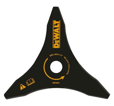 DEWALT Flexvolt DT20653-QZ Dickichtmesser 25 cm,3 Fluegel