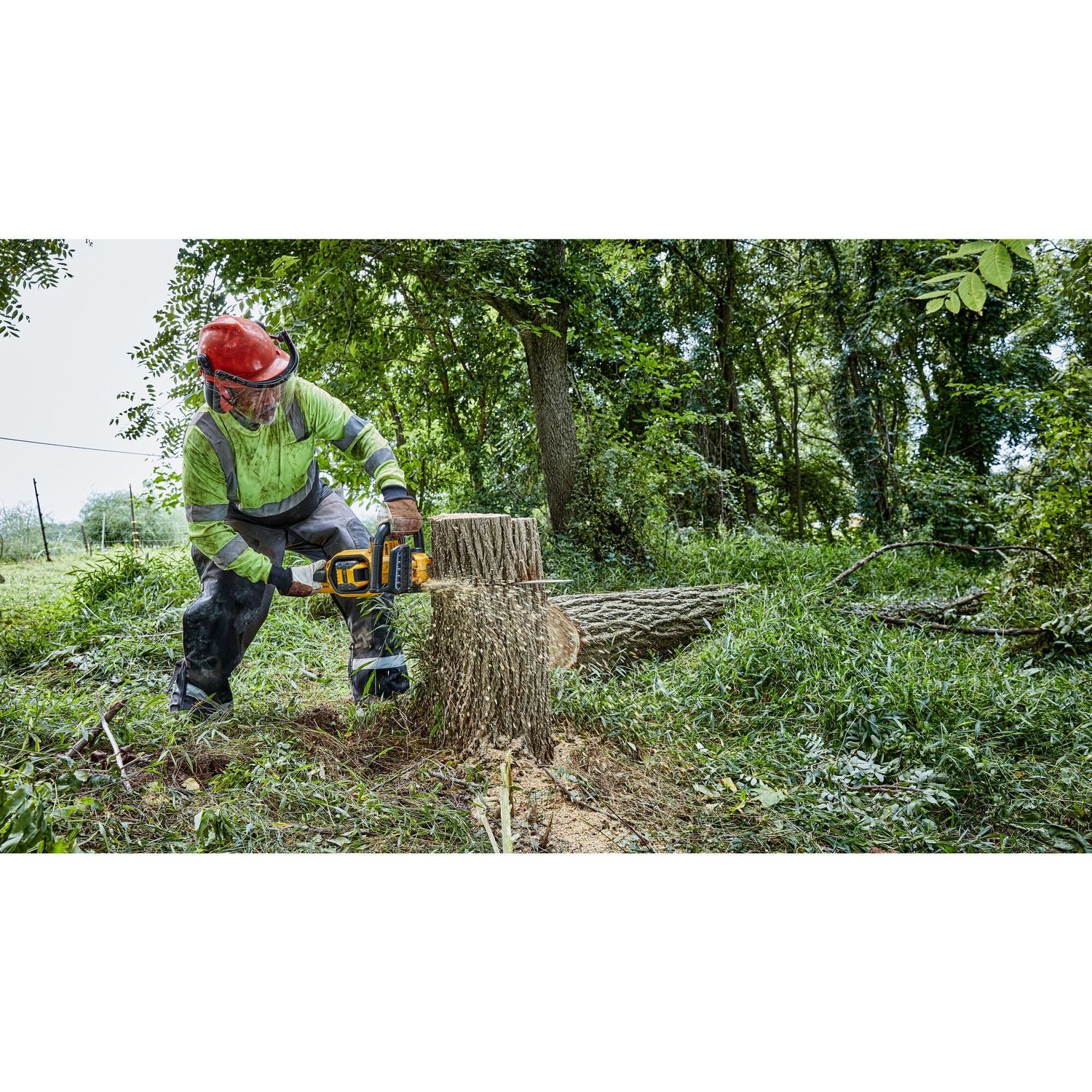 DEWALT Flexvolt DCMCS574N-XJ Akku-Kettensaege, 45cm, 54V, Basisv.