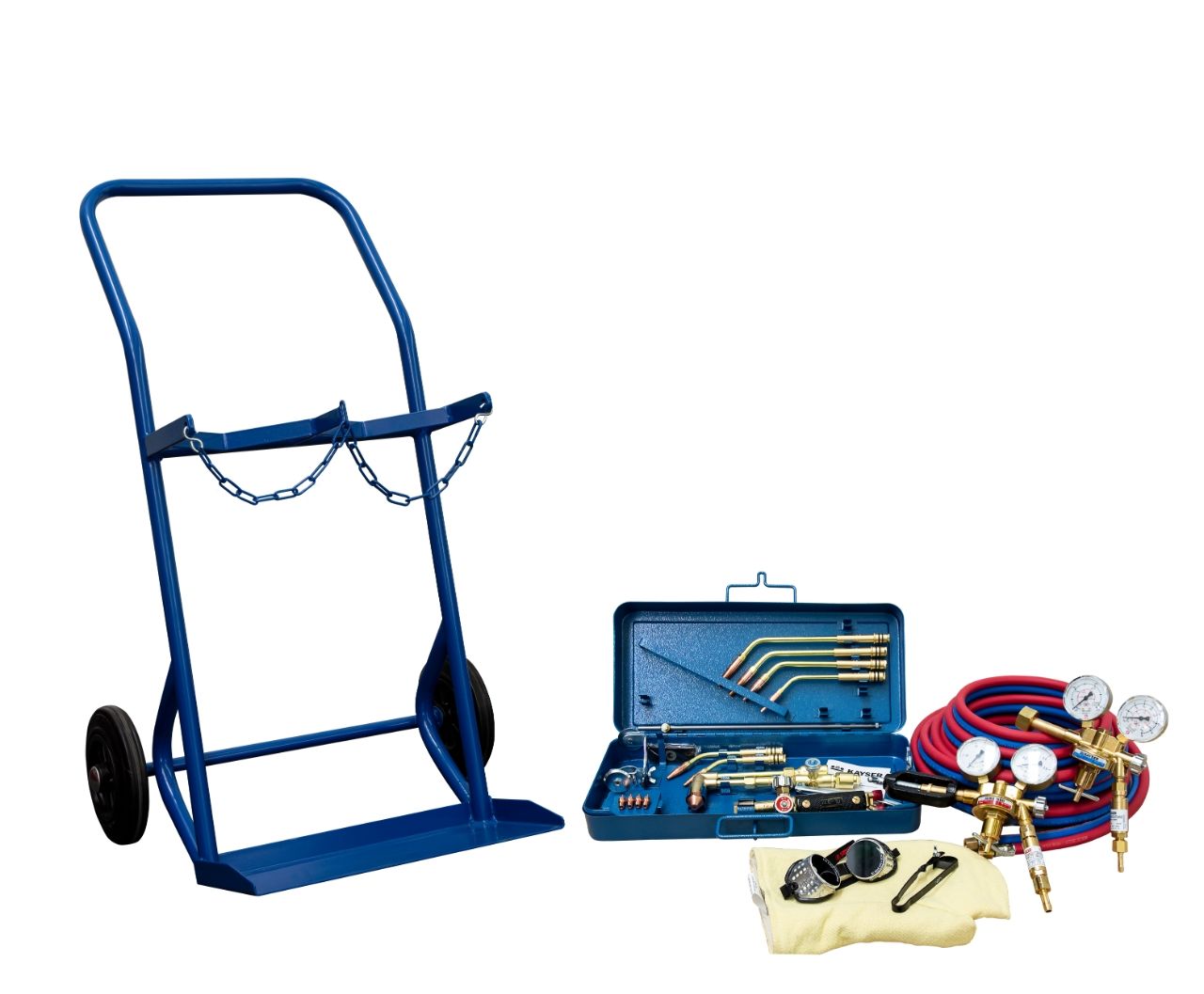 ELMAG AUTOGEN-Komplett-Set - ohne Gasflaschen KE 17/10m - Set / 20 l