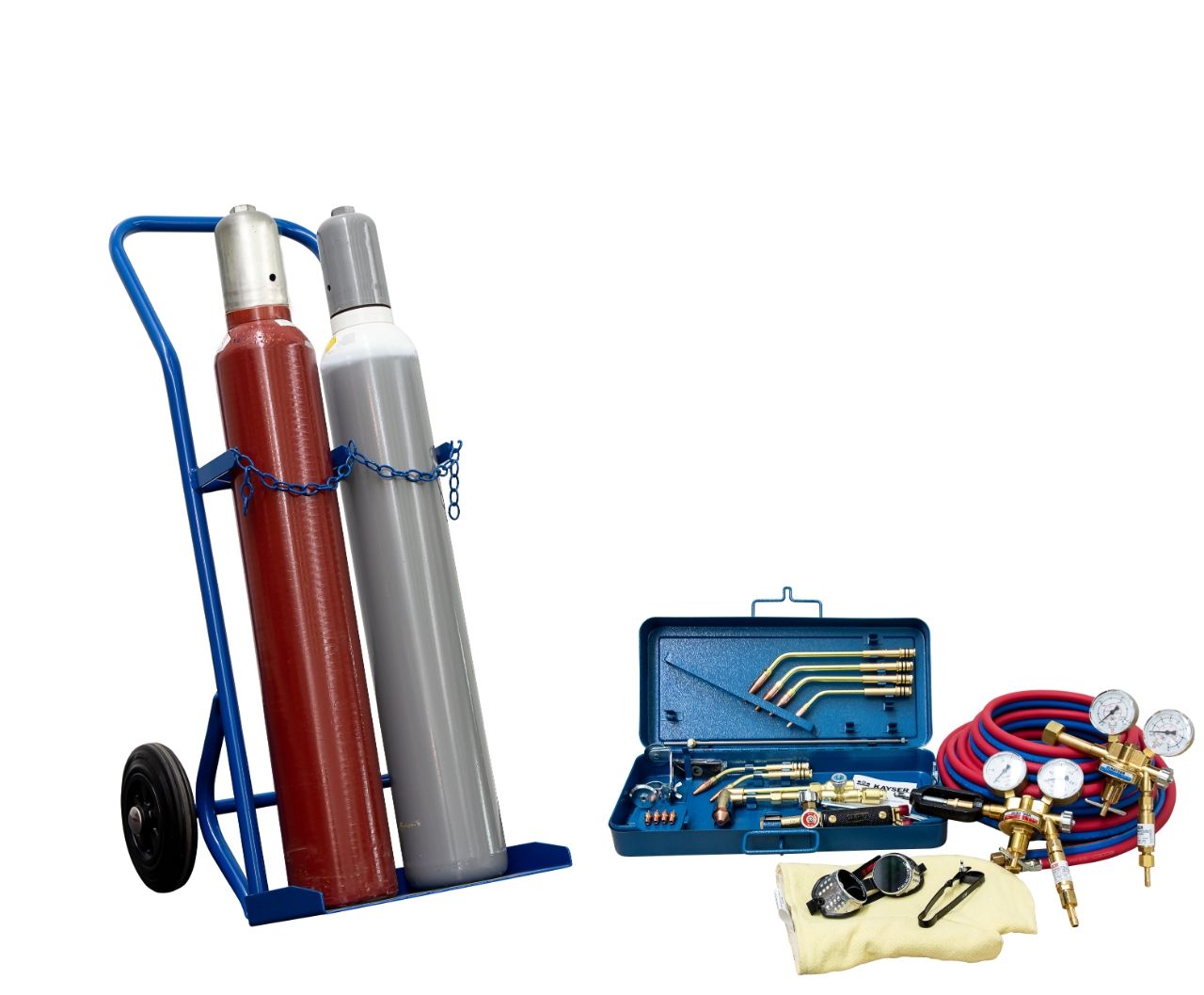 ELMAG AUTOGEN-Komplett-Set KE 17/10m - Set / 10 l