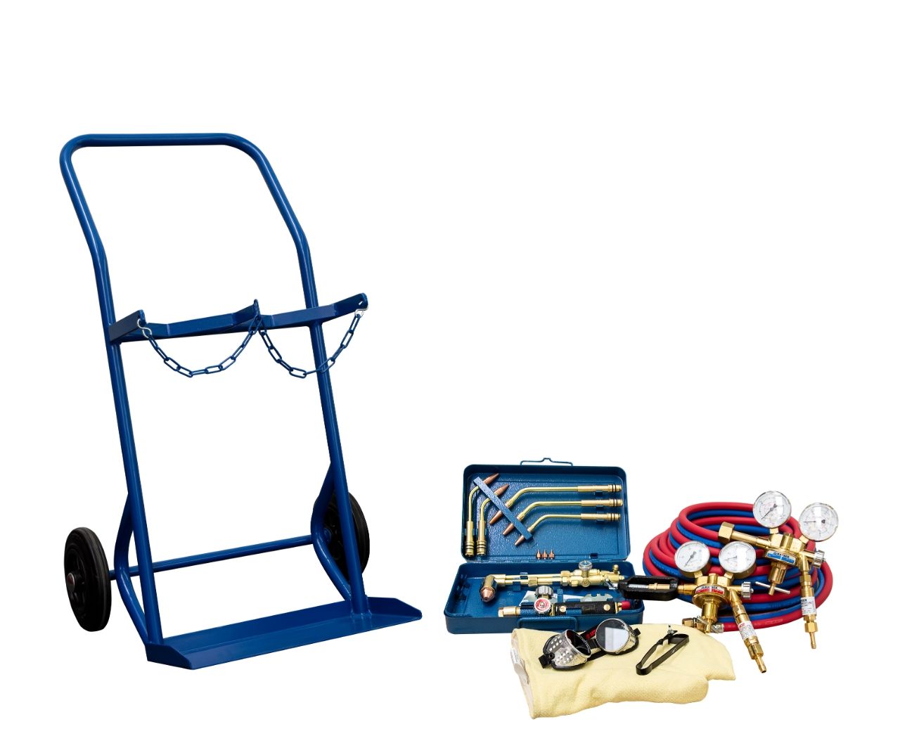 ELMAG AUTOGEN-Komplett-Set - ohne Gasflaschen KEK 17/10m - Set / 20 l