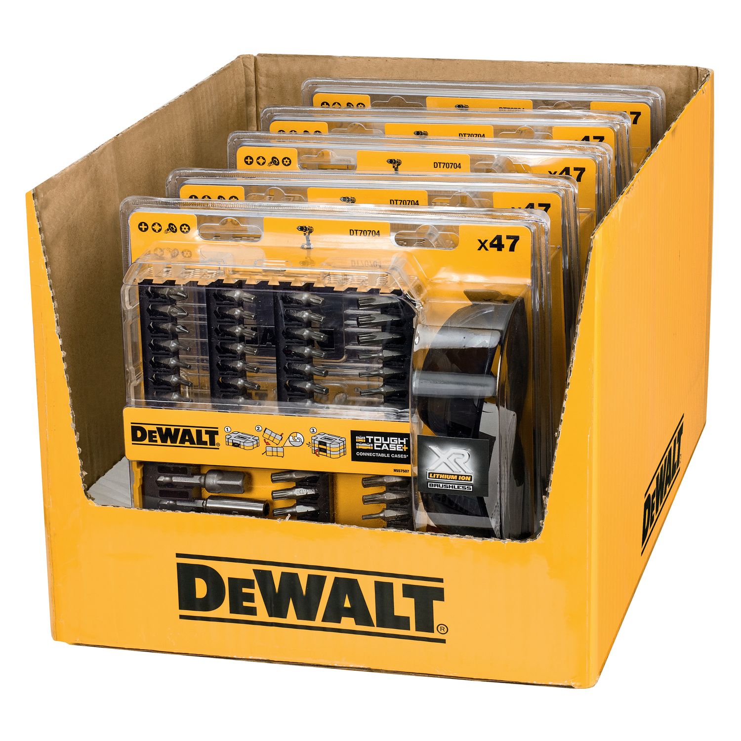 DEWALT DT70704-QZ Bit-Set 47-tlg. inkl. Brille