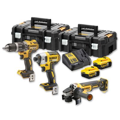 DEWALT DCK384P2T-QW Akku-Kombopack (3-tlg.), 18 Volt