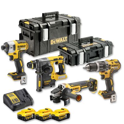 DEWALT DCK422P3-QW Akku-Kombopack (4-tlg.), 18 Volt