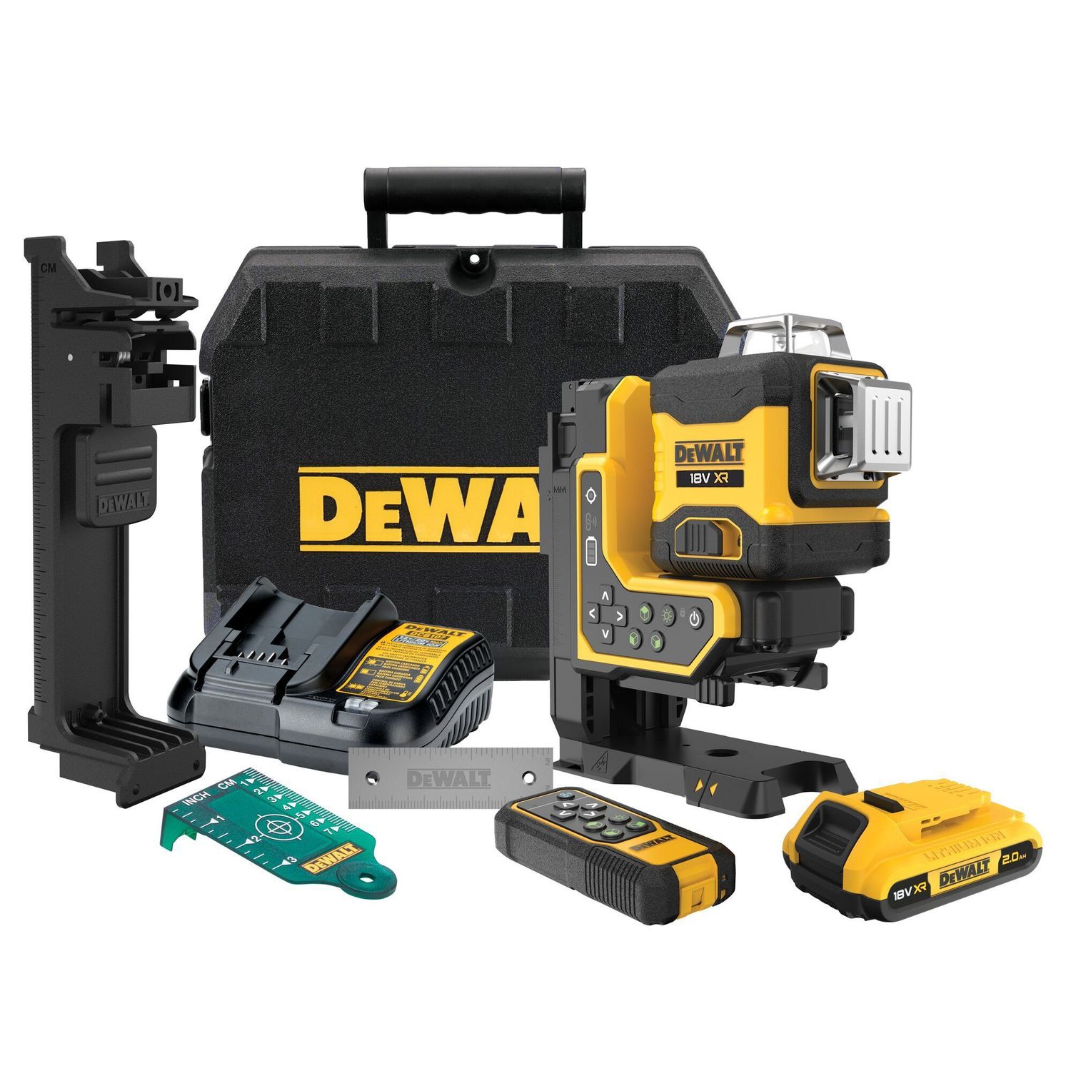 DEWALT DCLE34035D1-QW Linienlaser mit Fernbedienung