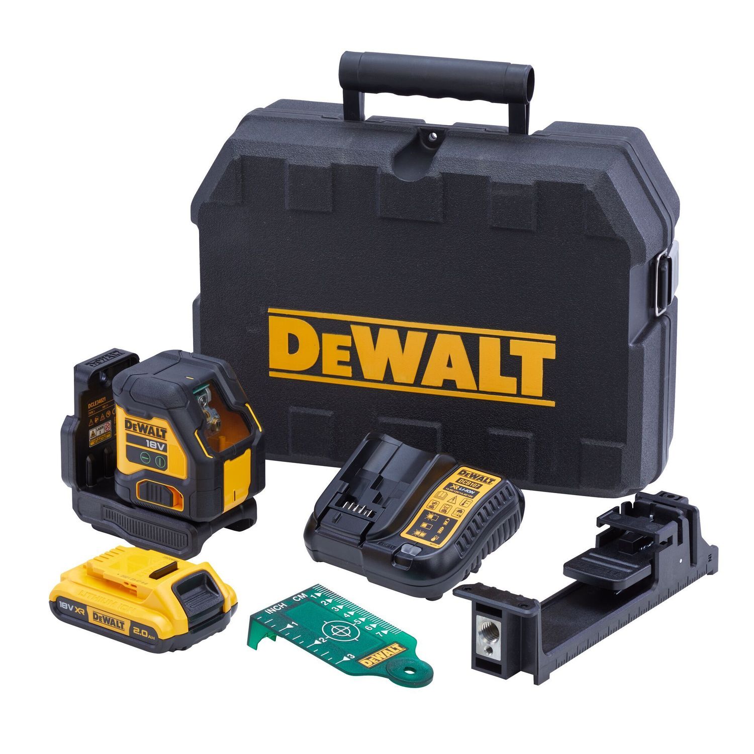 DEWALT DCLE34021D1-QW Linienlaser Compact 18V Set