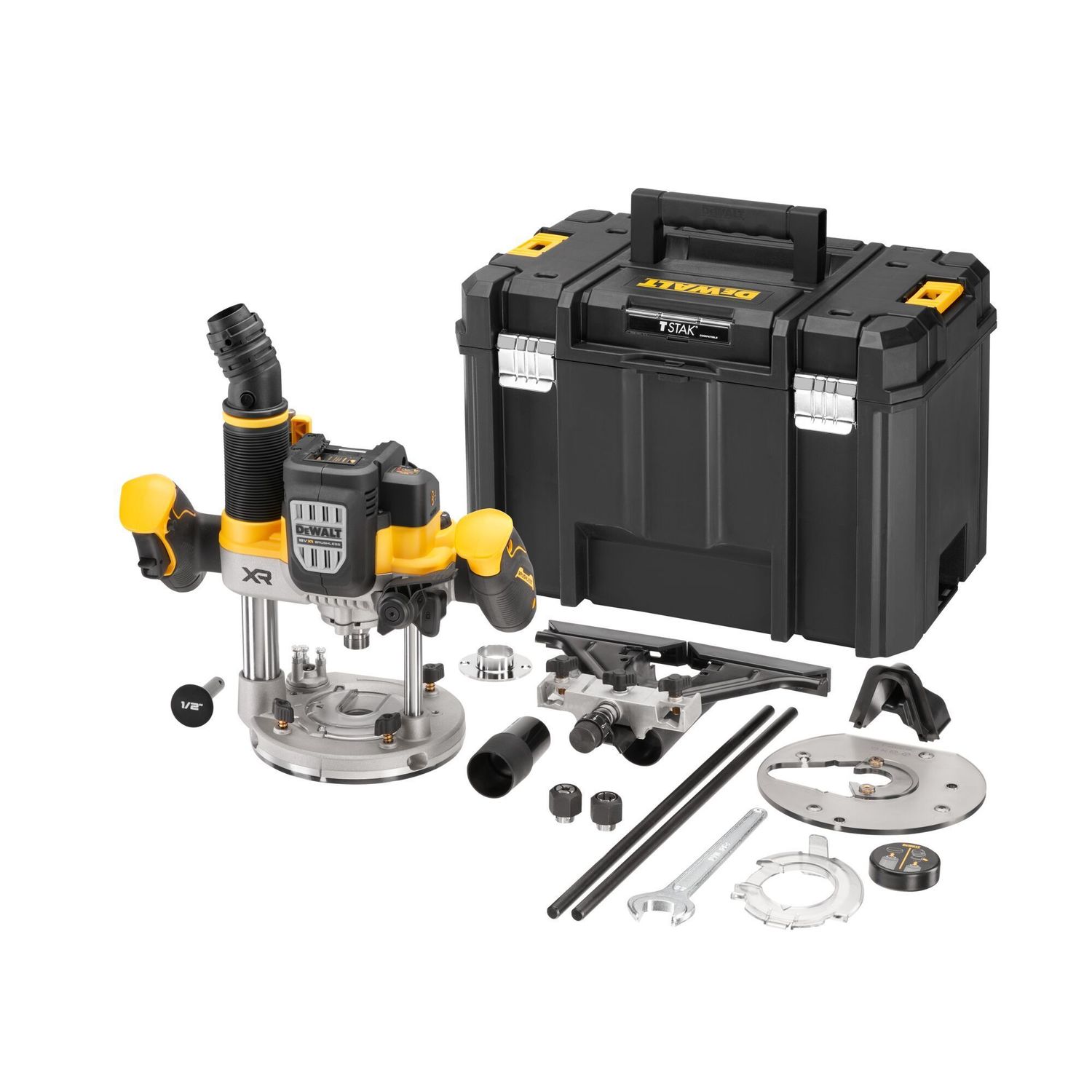 DEWALT DCW620NT-XJ Akku-Oberfräse, 18 V (Basisv.)
