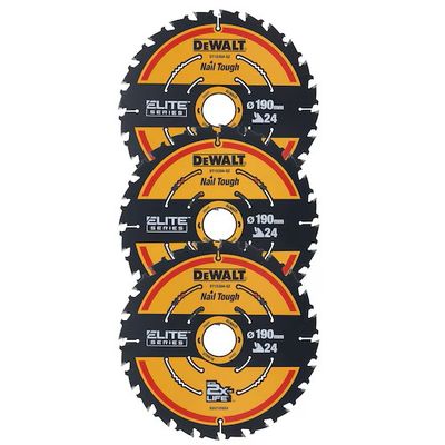 DEWALT DT10399-QZ ELITE Kreissaegeblaett. 190/30 mm SET