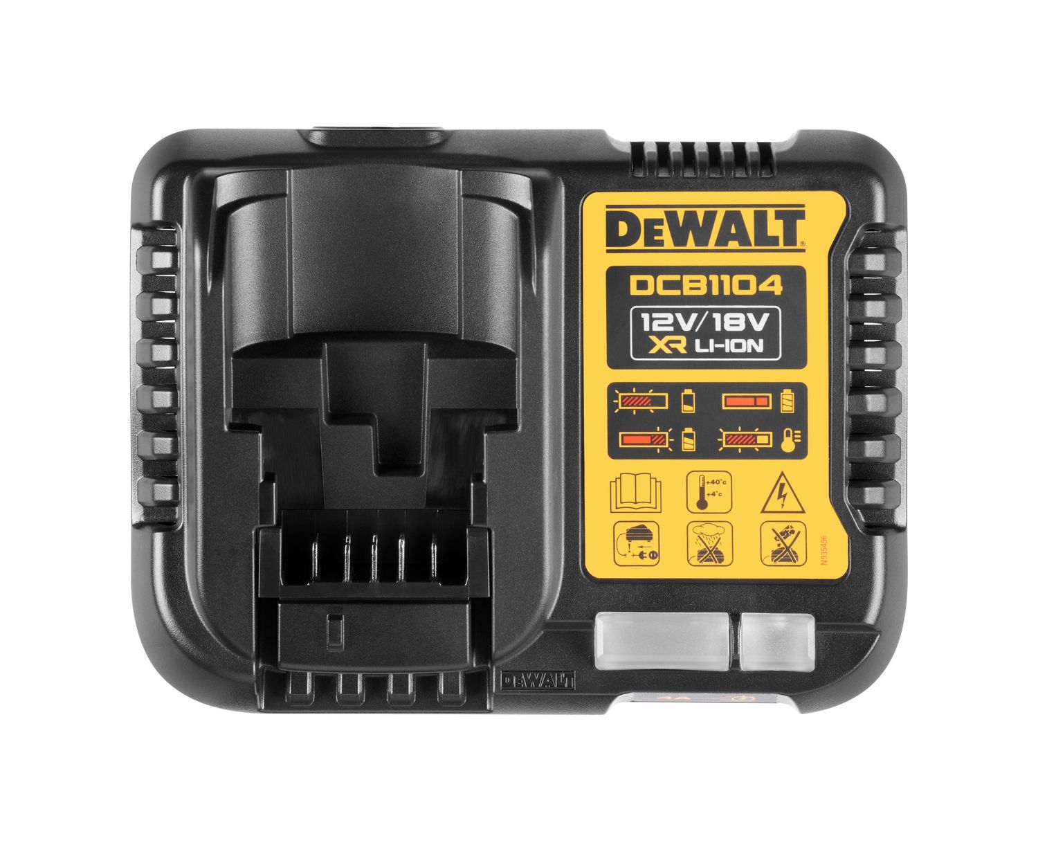 DEWALT DCB1104-QW System-Schnellladegeraet (10,8-18Volt)