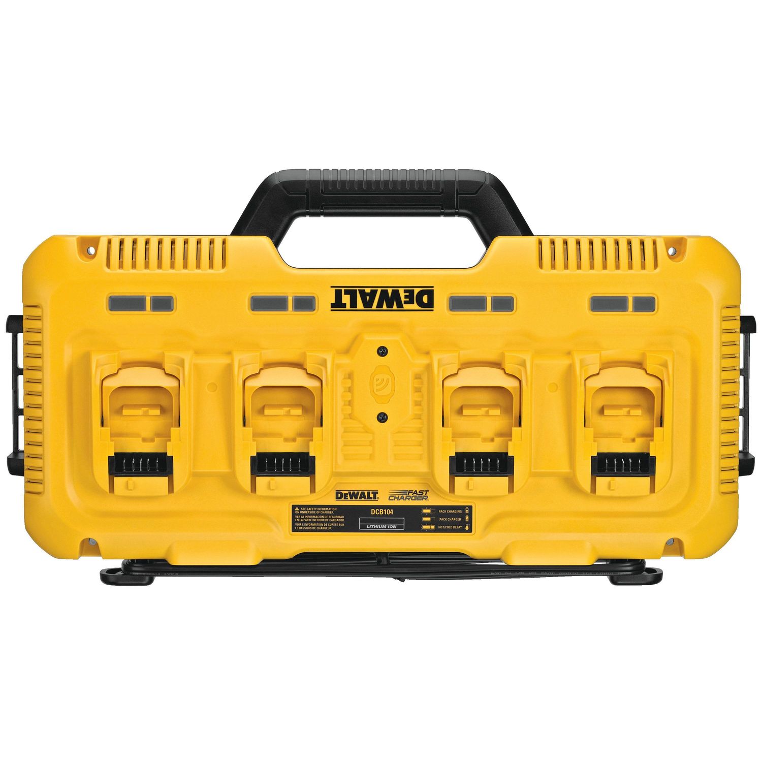 DEWALT DCB104-QW Vierfach-Schnelladegeraet