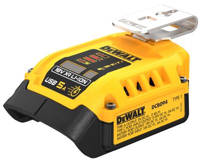 DEWALT DCB094K-QW Kombi-Ladegeraet mit Powerbank-Funktion