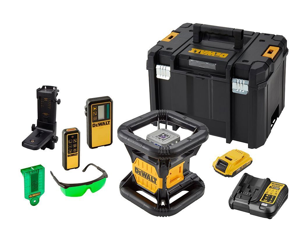DEWALT DCE079D1G-QW Rotationslaser,Vertikal-Lot dopp.,gruen