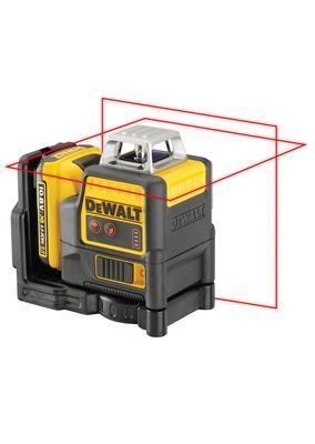 DEWALT DCE0811D1R-QW Linienlaser 2x360Grad, rot, 10,8 V/2Ah
