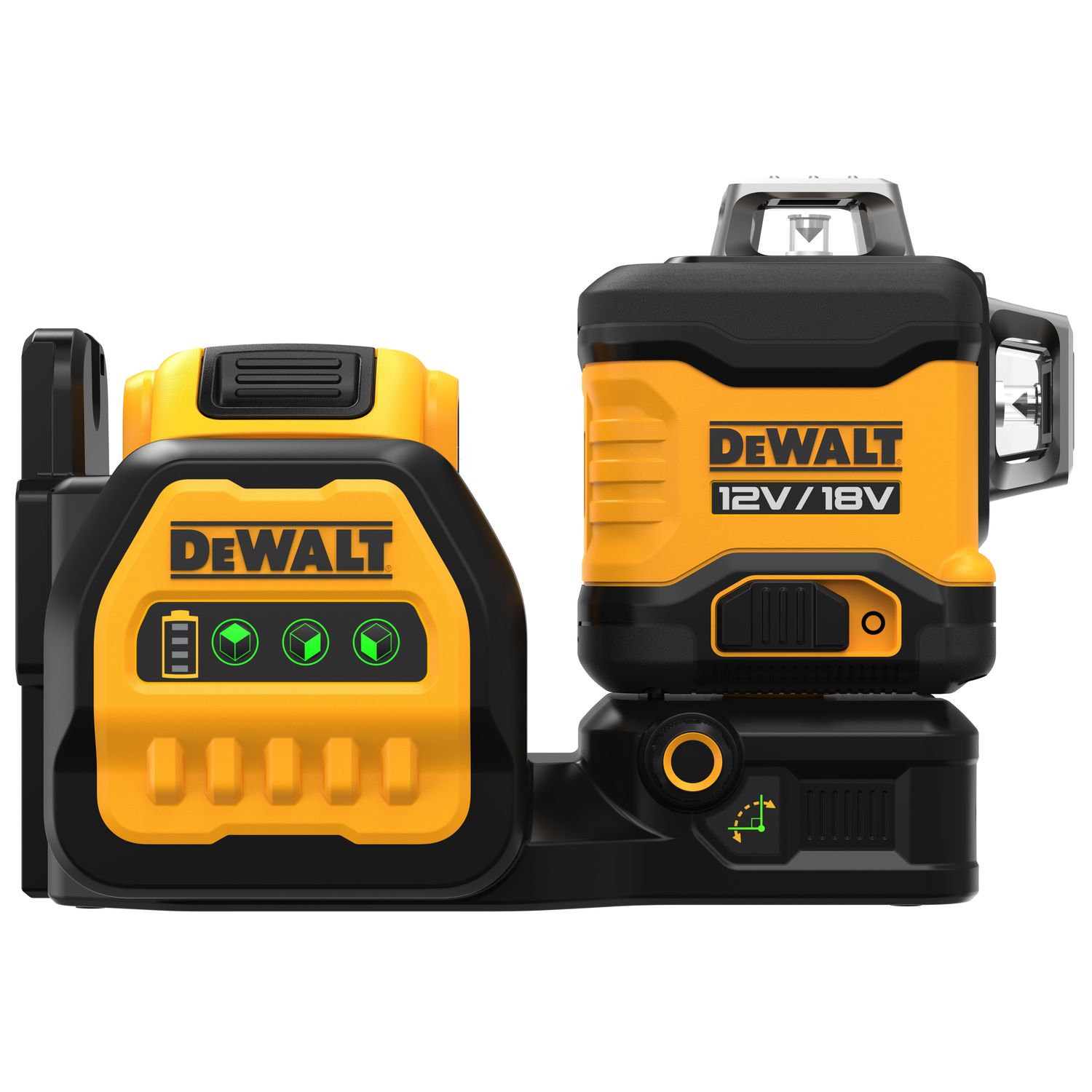 DEWALT DCE089D1G18-QW 3x360 Multilinien Laser Gruen 18V