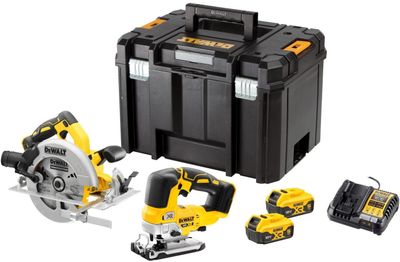DEWALT DCK2012P2T-QW Akku-Kombopack 18V, DCS570 DCS334
