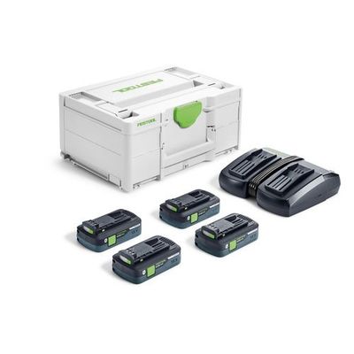 FESTOOL Energie-Set SYS 18V 4x4,0/TCL 6 DUO