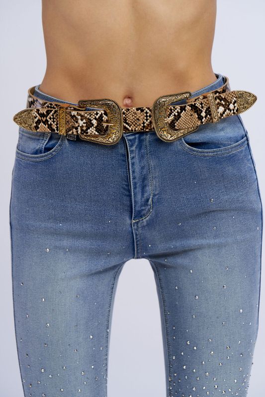 Ceinture Texas à double boucle