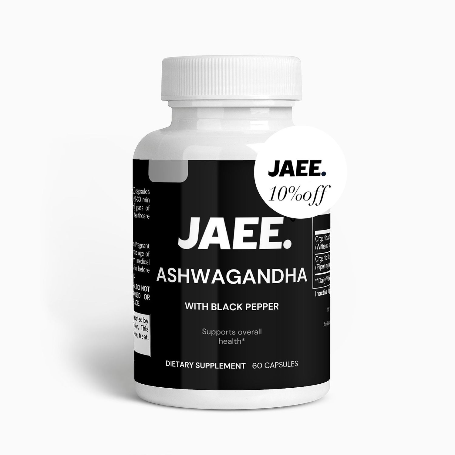 Aswaghanda Root w/ Black Pepper | JAEE.