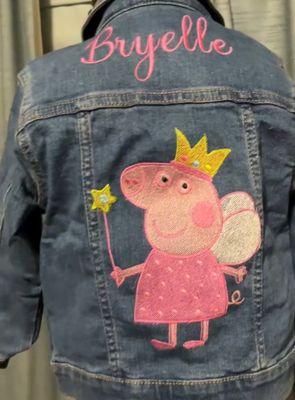 Custom Embroidery Jean Jackets