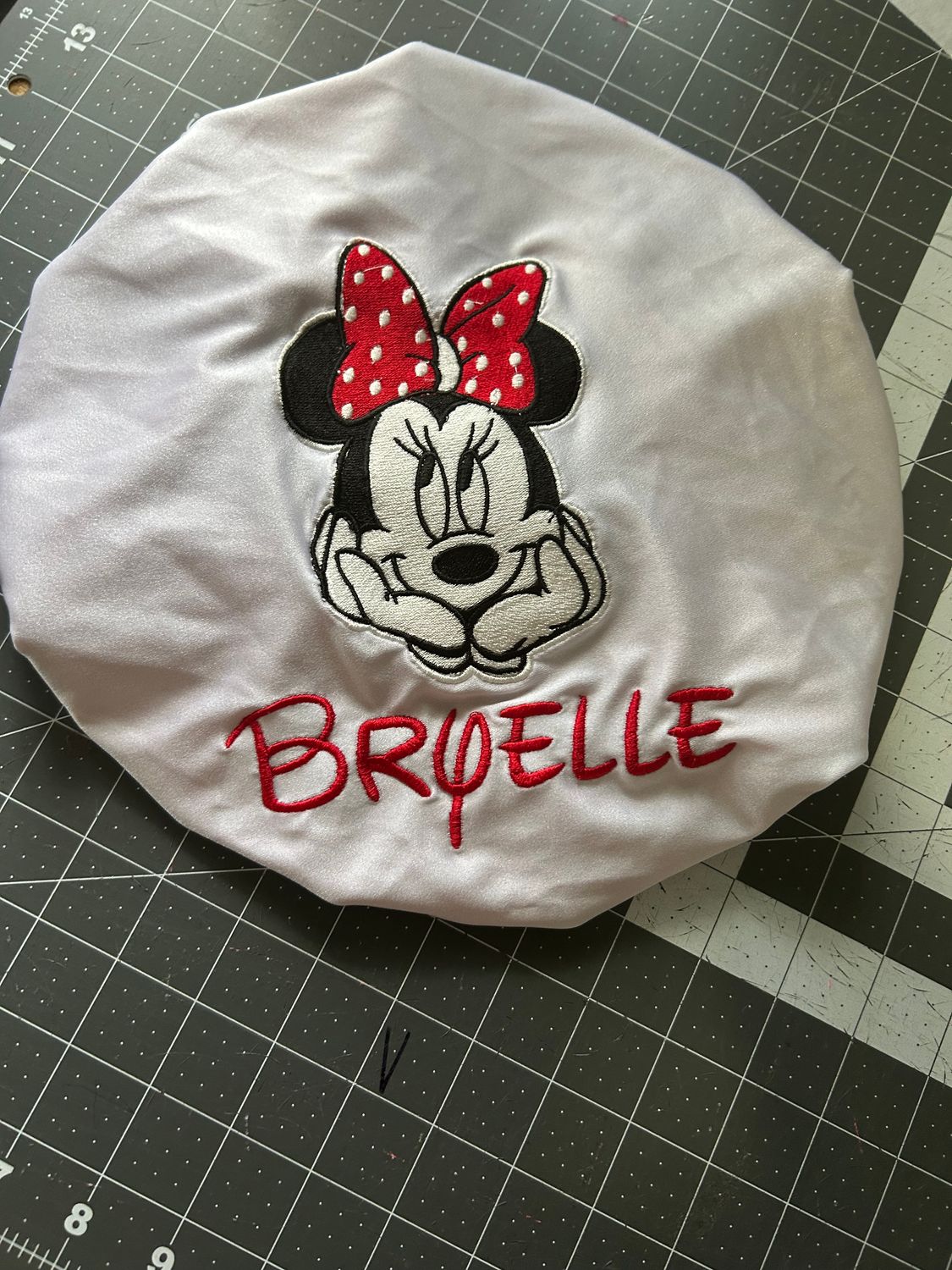 Embroidery Hair Bonnets