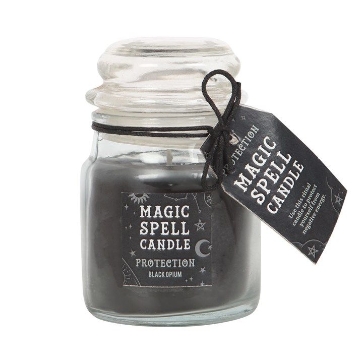 Opium &#39;Protection&#39; Spell Candle Jar