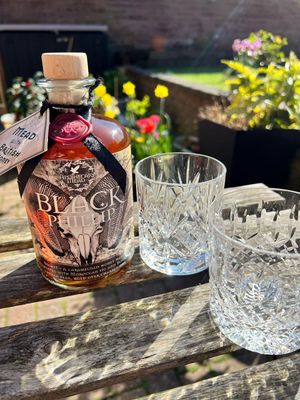 A bottle of Black Panther Mead, from This Witchy Needs in Longton, Just one bottle of a stunning range of meads you can buy