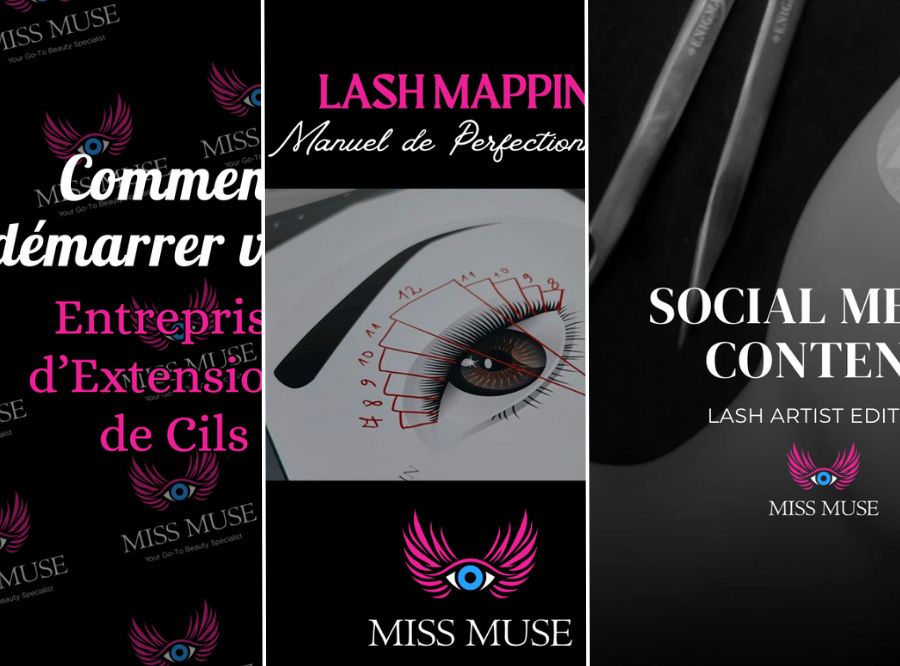 Pack Complet de Démarrage et Perfectionnement pour Lash Techs