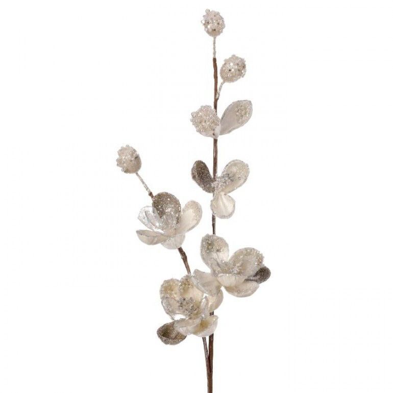 35" Crystal Encrusted Magnolia