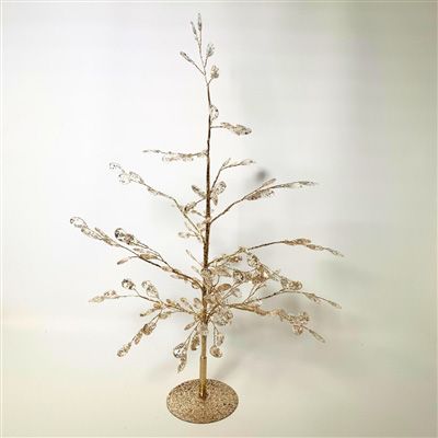 18.5"-21.5" Elegant Pear Acrylic Gem Tree