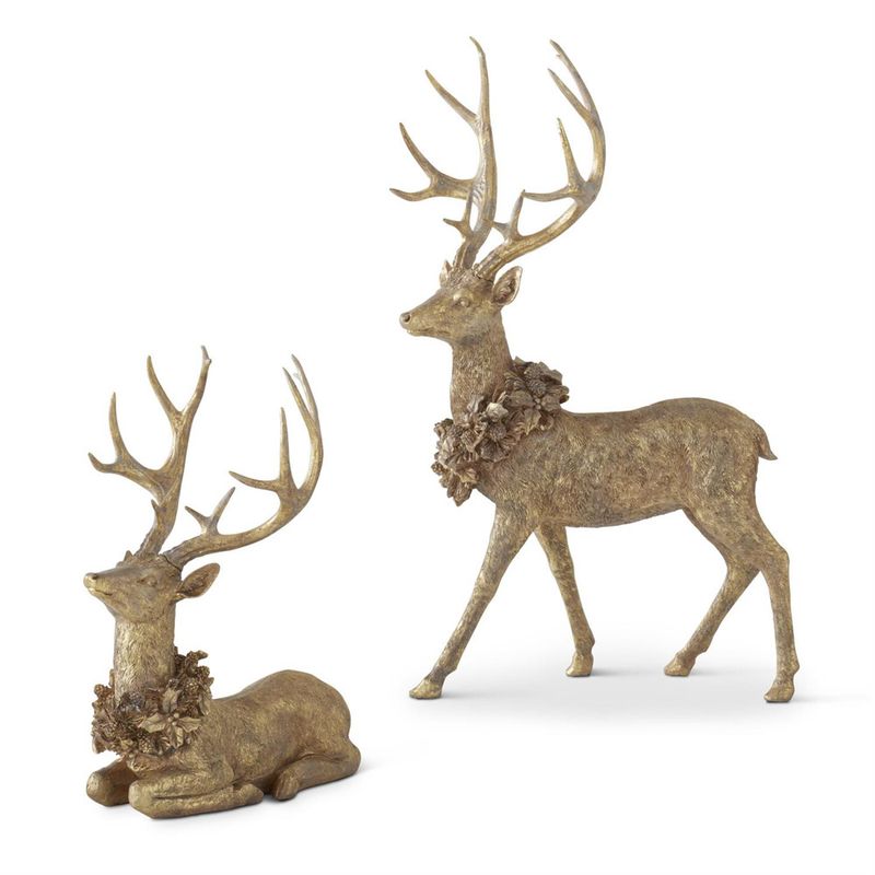 19.5"-28" Resin Deer