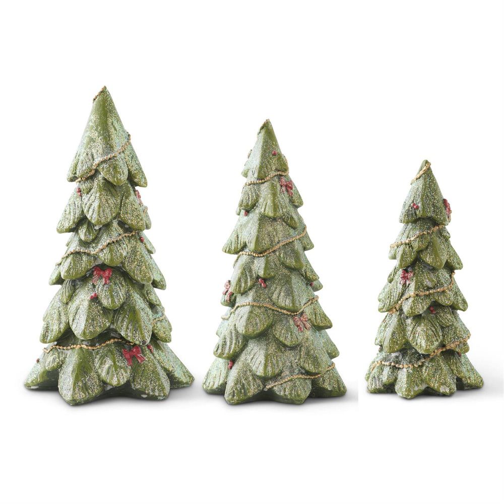 Resin Glitter Trees