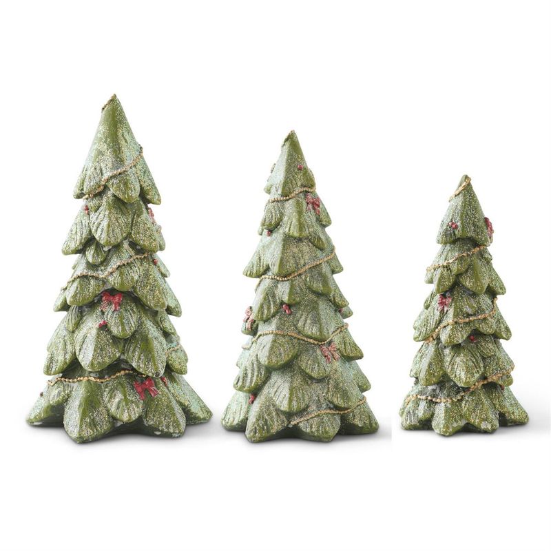 Resin Glitter Trees
