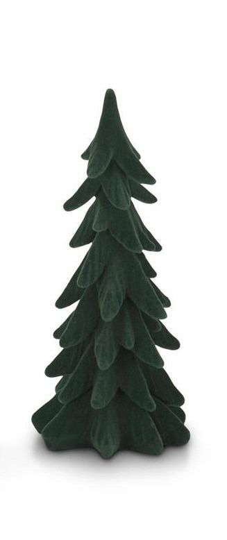 8.25"-17.5" Velvet Christmas Trees