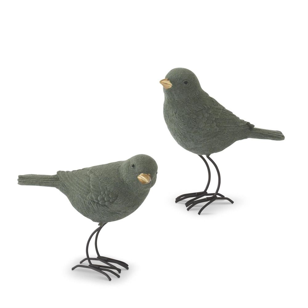 Right/Left Facing Velvet Birds