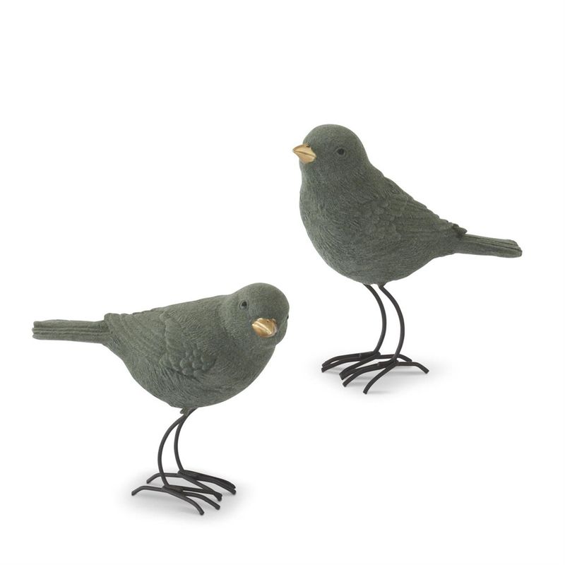 Right/Left Facing Velvet Birds