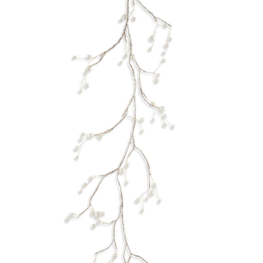 65" Twig Garland w/ Pearls
