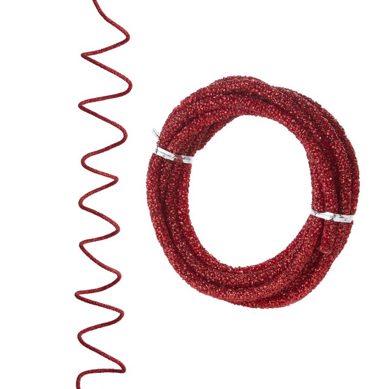 10' Glittered Rope Garland