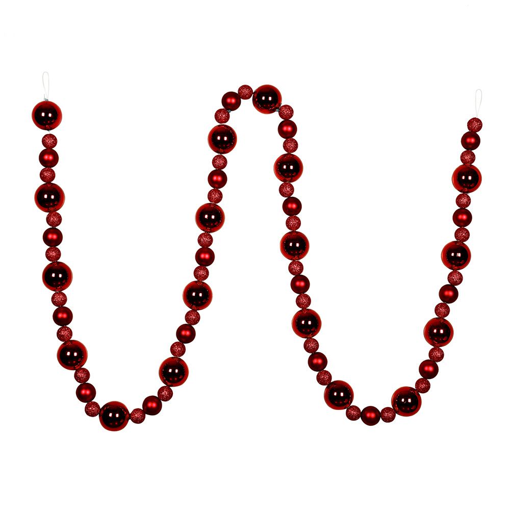 9' Assorted Ball Garland