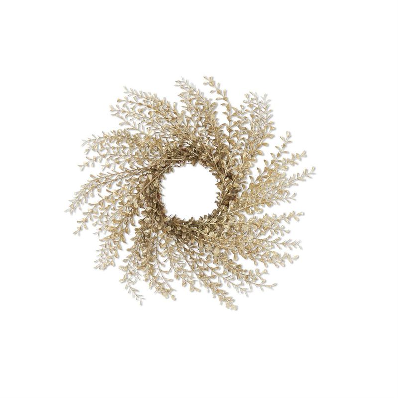 16" Glittered Candle Ring