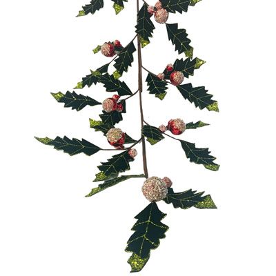 59" Heavenly Holiday Ball Garland