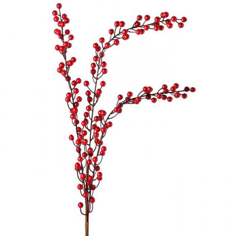 35" Berry Spike Spray