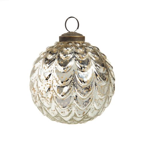 4" Scalloped Ornament
