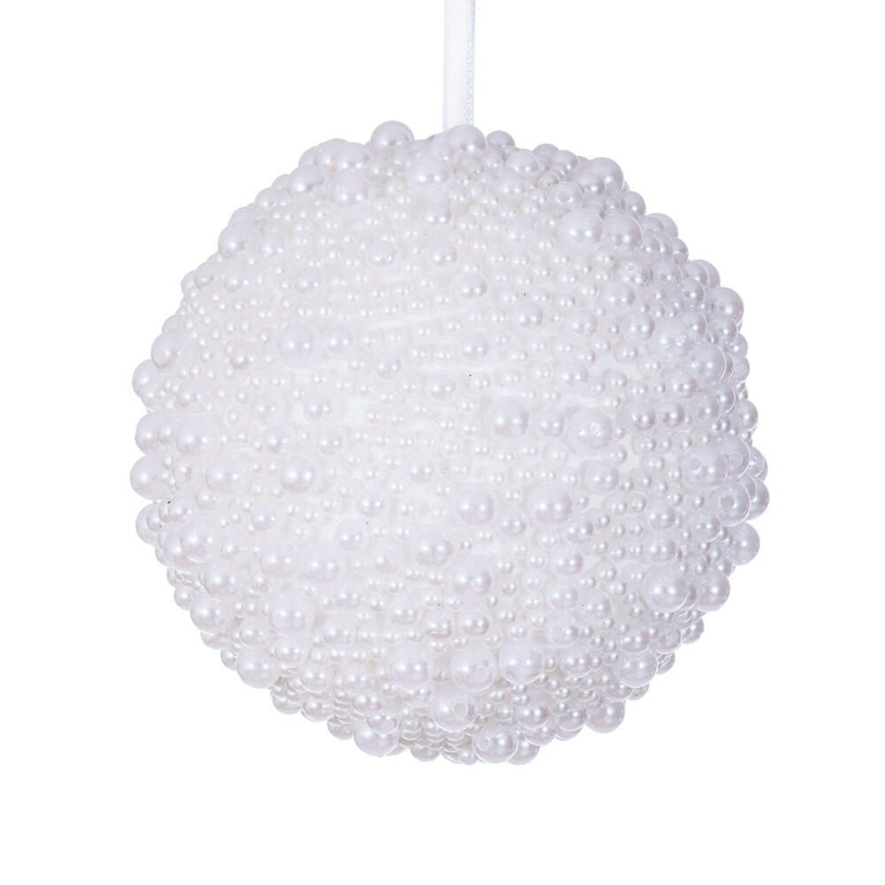 4" Pearl Ball Ornament