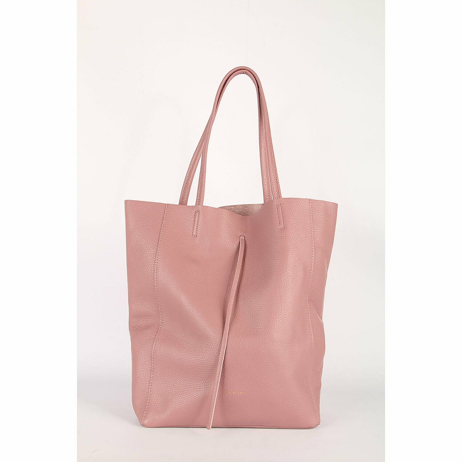 Leather Tote Rose