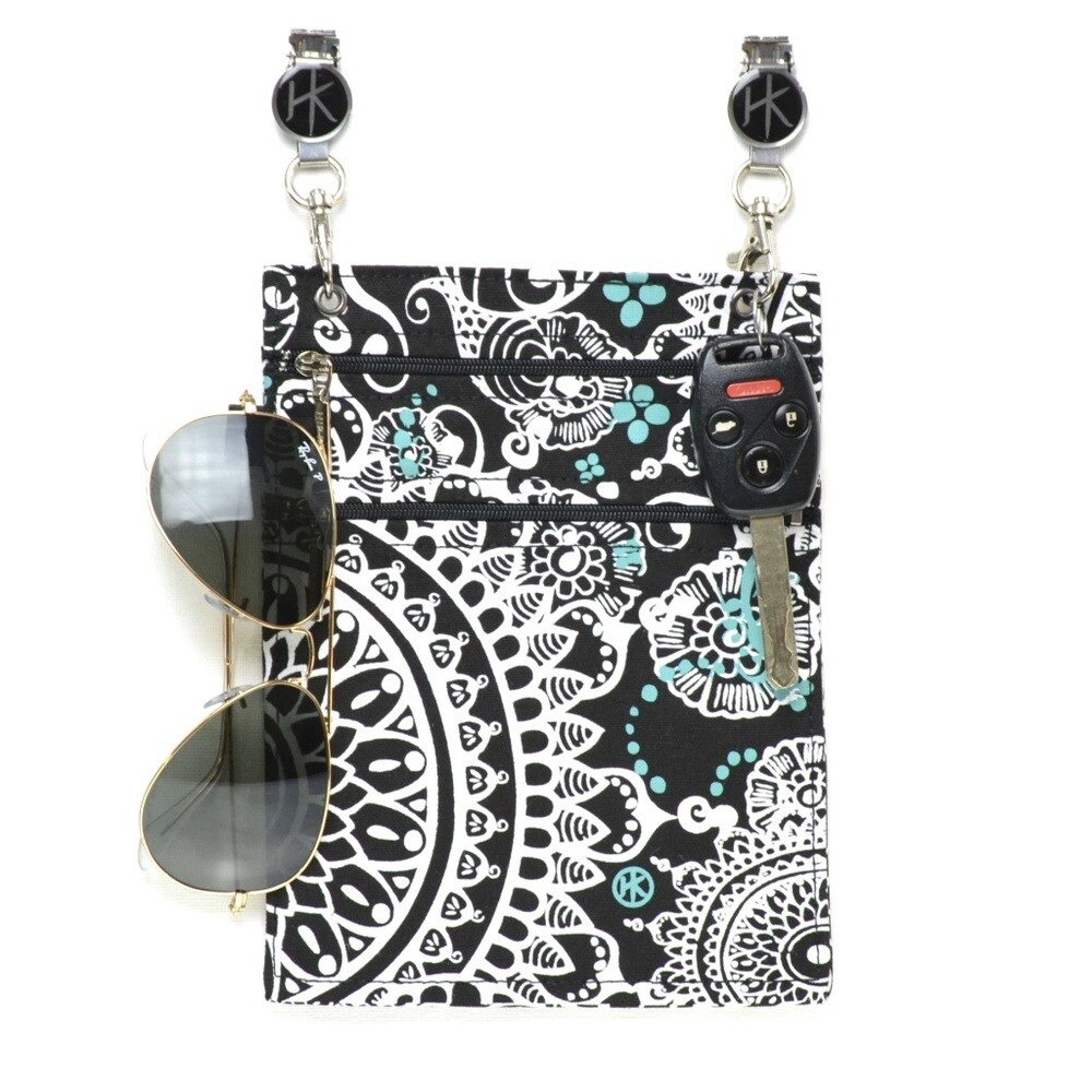 Hip Klip Bali Teal EMF/RFID XL