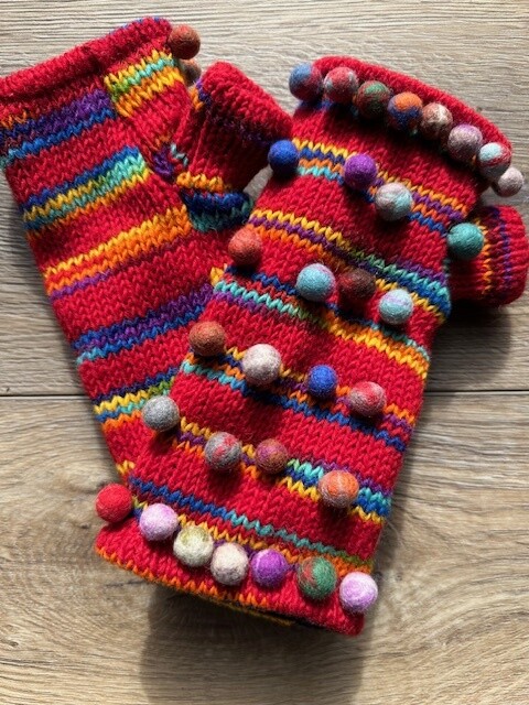 Nepal Fingerless Gloves