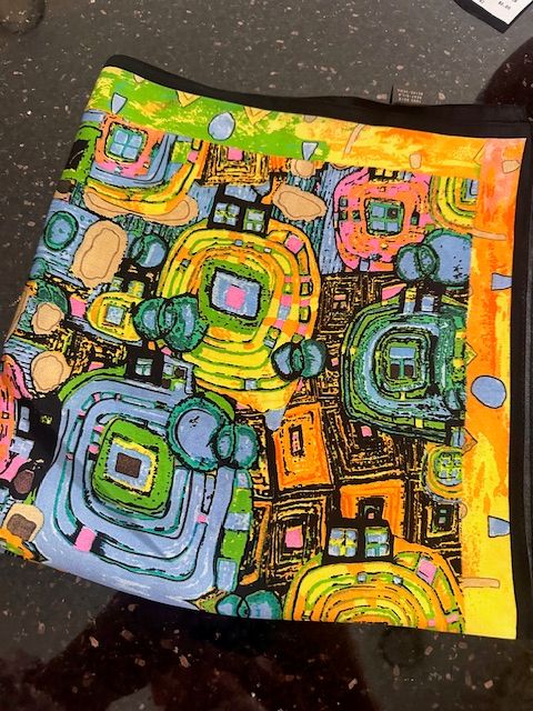 100%  Square silk scarf